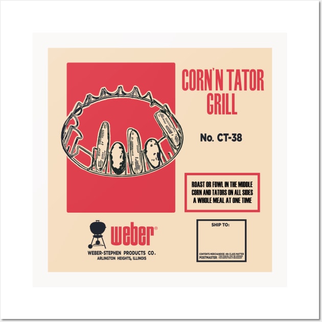 Weber Corn N Tater Grill Wall Art by zavod44